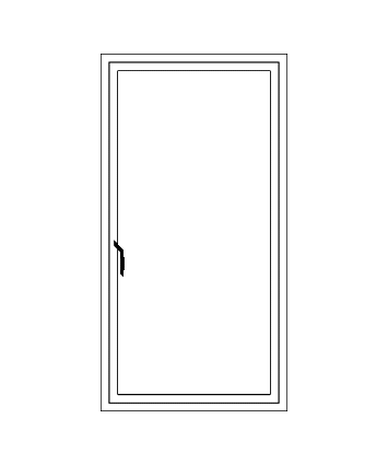 پنجره‌های لولایی uPVC