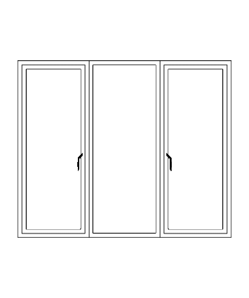 پنجره‌های upvc دوحالته